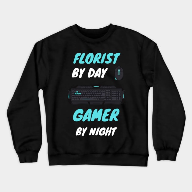 that florist gamer Crewneck Sweatshirt by SnowballSteps